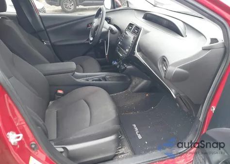 2021 Toyota Prius Le из США, поврежденный, VIN JTDKAMFU2M3133581